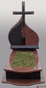 Single granite monument - Granite cross - Granite cross